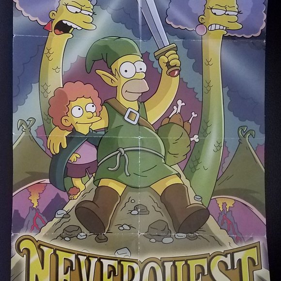 The Simpsons Poster - Nerverquest - Picture 1 of 1